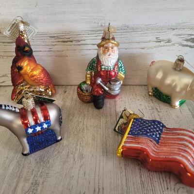 (5) Old World Christmas Ornaments