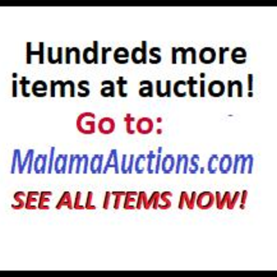 Go to: MalamaAuctions.com NOW!  Bidding is LIVE !!!