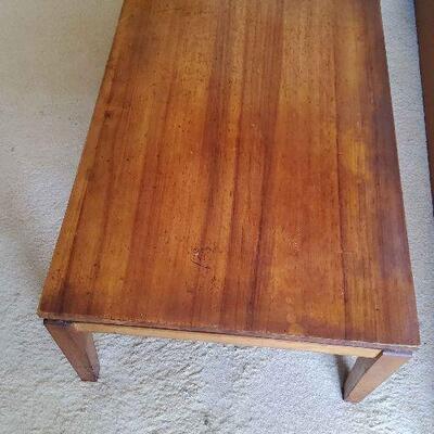 Kve016 Vintage Solid Wood Coffee Table Teak? Mahogany?