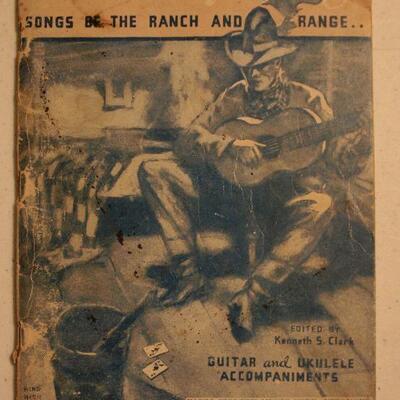 1932 Cowboy Sings, Songs of the Ranch & Range book