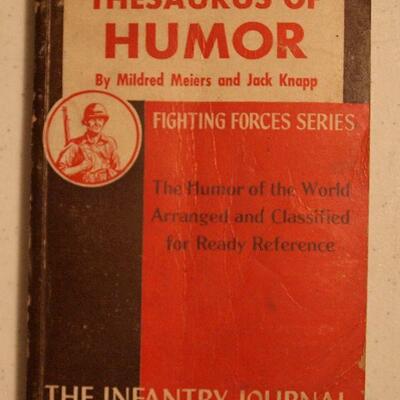 1940 Infantry Journal, Thesaurus of Humor