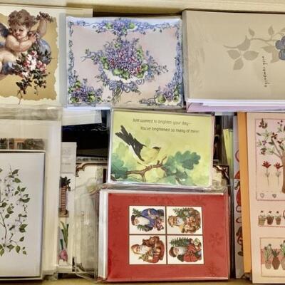 Large Lot of Greeting Cards for All Occasions