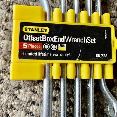 Stanley Offset Box End Wrench Set