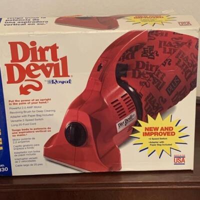 New In Box Dirt Devil Hand Vacuum