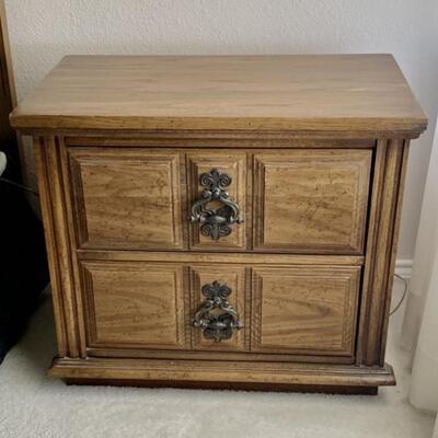 Vintage Nightstand is 22in x 26in x 16in