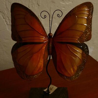 metal art butterfly