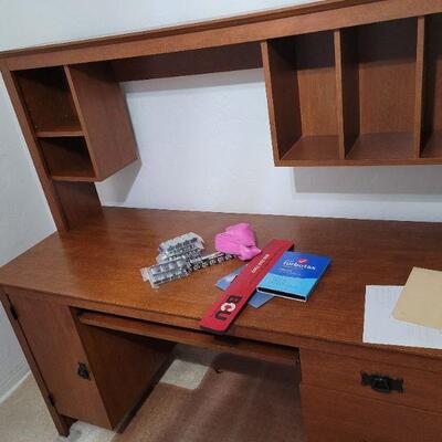 Student desk, all one piece
