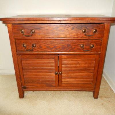 Oak cabinet - $225