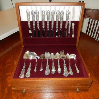 Gorham Sterling - Strasbourg pattern - 52 pieces - $1800