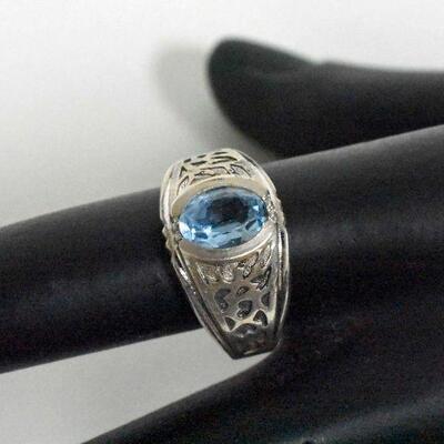 Sterling ESPO Ring - Size 7 1/2