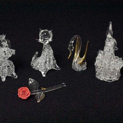 Miniature Glass Figurines