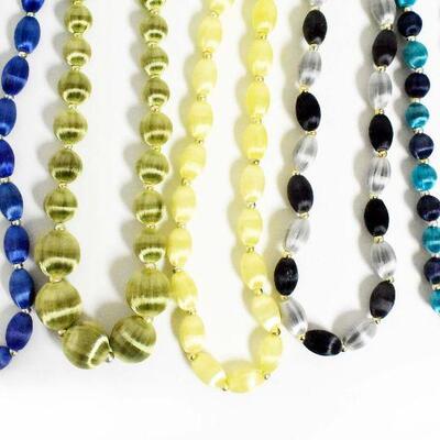 5 Multicolored Necklaces