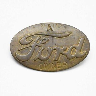 "A Ford Owner" Brooch / Pin
