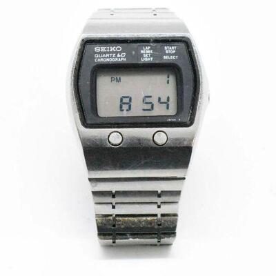 Seiko 0634-5009 Digital Chronograph Wrist Watch