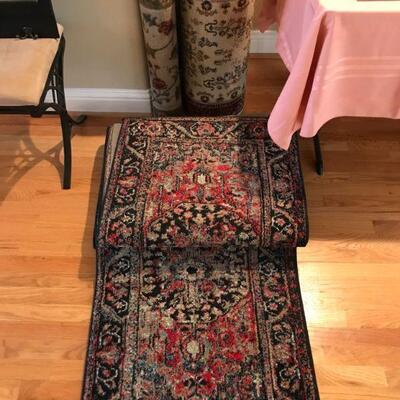 Matching Rugs in Living room