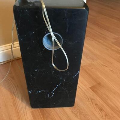 Marble base of lamp