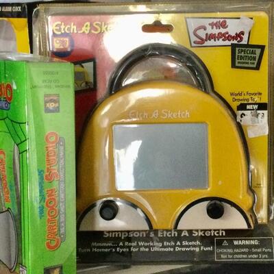 The Simpsons interactive toys