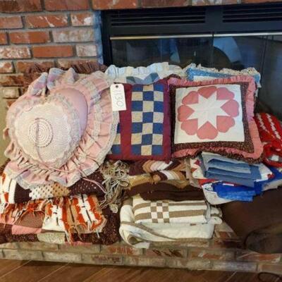1130 • Hand Crafted Quilts, Knitted Blankets and Pillows#1132 • Burlington Northern Railway Santa Fe Blanket

