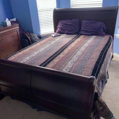 king size sleigh bed 
