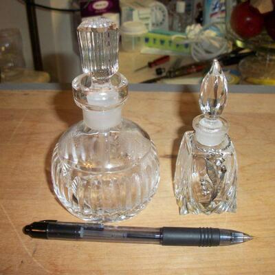Perfume bottles