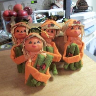 Vintage Scarecrow Pixies