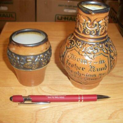 Gerzt Wine pitcher and cup