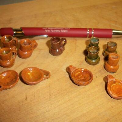 Miniature Pottery pieces