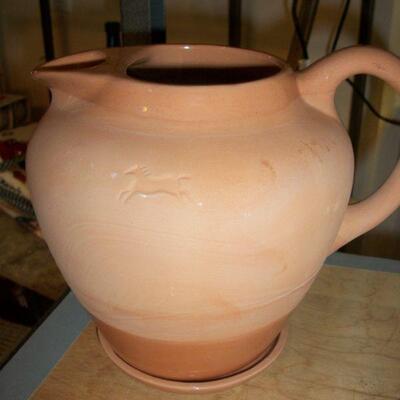 2pcs. Terracotta Pitcher