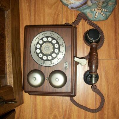 Reproduction Of Antique Style Wall Phone