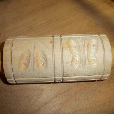 Embossed Shortbread Rolling Pin