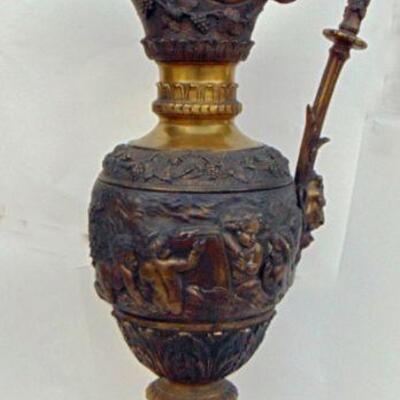 Clodion, Claude Michel neo-classical bronze urn