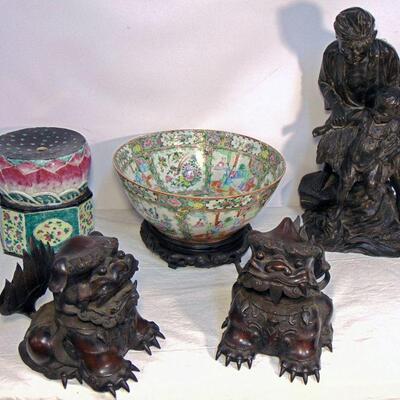 Selection Asian, Chinese & Japanese bronzes & porcelain