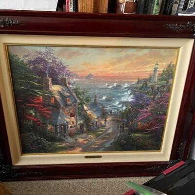 Thomas kinkade numbered ambassador of light tour Rare