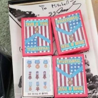Medal if Honor trading cards   
