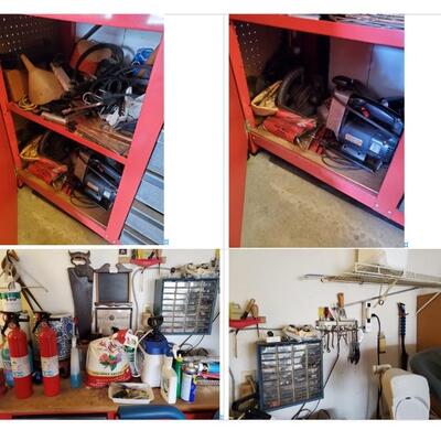 All kinds of goodies in the garage!