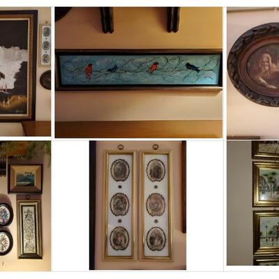 So much wall decor!
