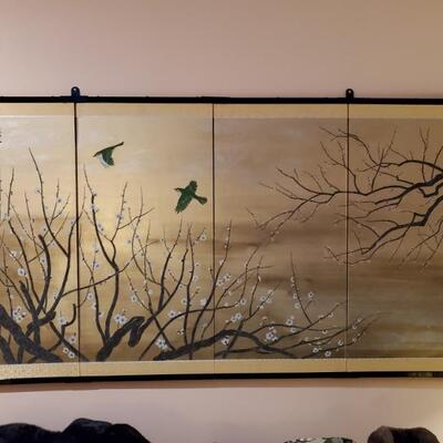 Franklin Mint Japanese Byobu Screen - stunning! 