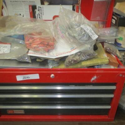 Toolbox with gunsmithing items