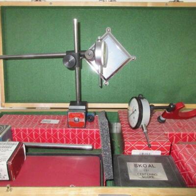 Machinist's toolbox FULL of Starrett machinist's tools