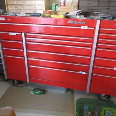 Snap On toolbox FULL of Snap On and other tools