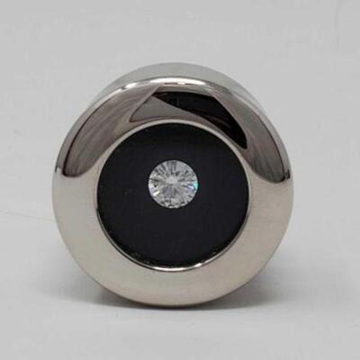 #1200 • 1ct Diamond: Round Brilliant Color H Clarity S13