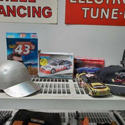 #2020 • 2 Model Cars, Richard Petty Cherrios, Snap On Tin Hat, And More