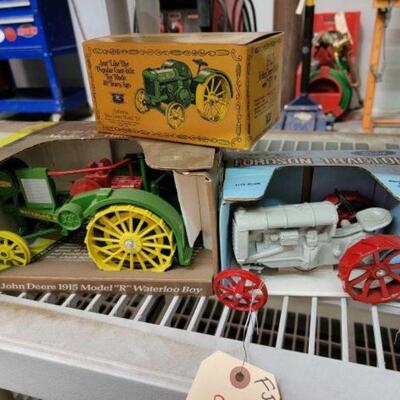 #2124 • John Deere & Ford Tractor Toys