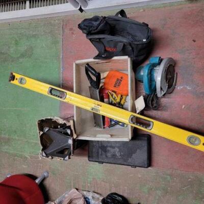 #6174 â€¢ Jack Stands. Level. Socket Set. Skill Saw. Saws. Drill Bits & More