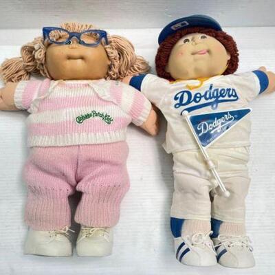 #2210 â€¢ (2) Vintage Cabbage Patch Kids