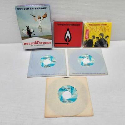 #2598 â€¢ Rolling Stone CD & Record Collection ncludes Get Yer Ya-Ya's Out! The Rolling Stones In Concert,...