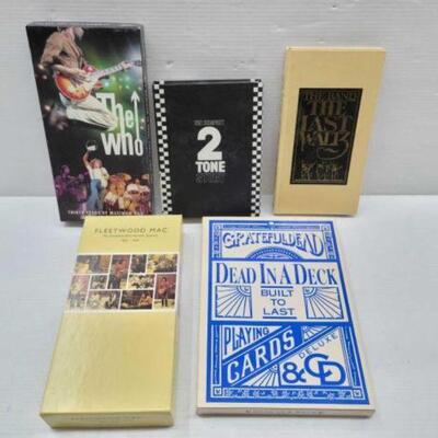 #2602 â€¢ Assortment of CD Collections: Includes The Who Thirty Years of Maximum R&B, The Compact 2 Tone Story, The Band The Last...
