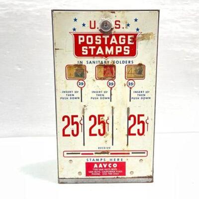 #2200 â€¢ Vintage U.S. Stamp Vending Machine