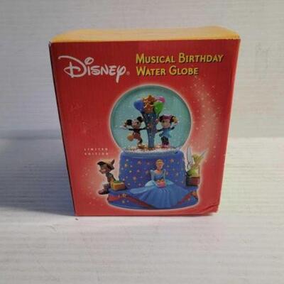#8064 â€¢ Disney Musical Birthday Water Globe
