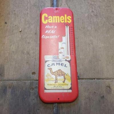 #3046 • Camel Cigarettes Thermometer: Mesures Approx: 5.5